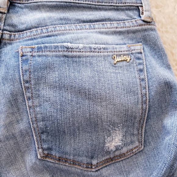 Distressed Juicy Couture Skinny Jeans - Picture 4 of 7